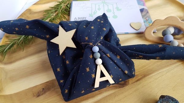 'Ardie' Star Teether in Cornflower Blue
